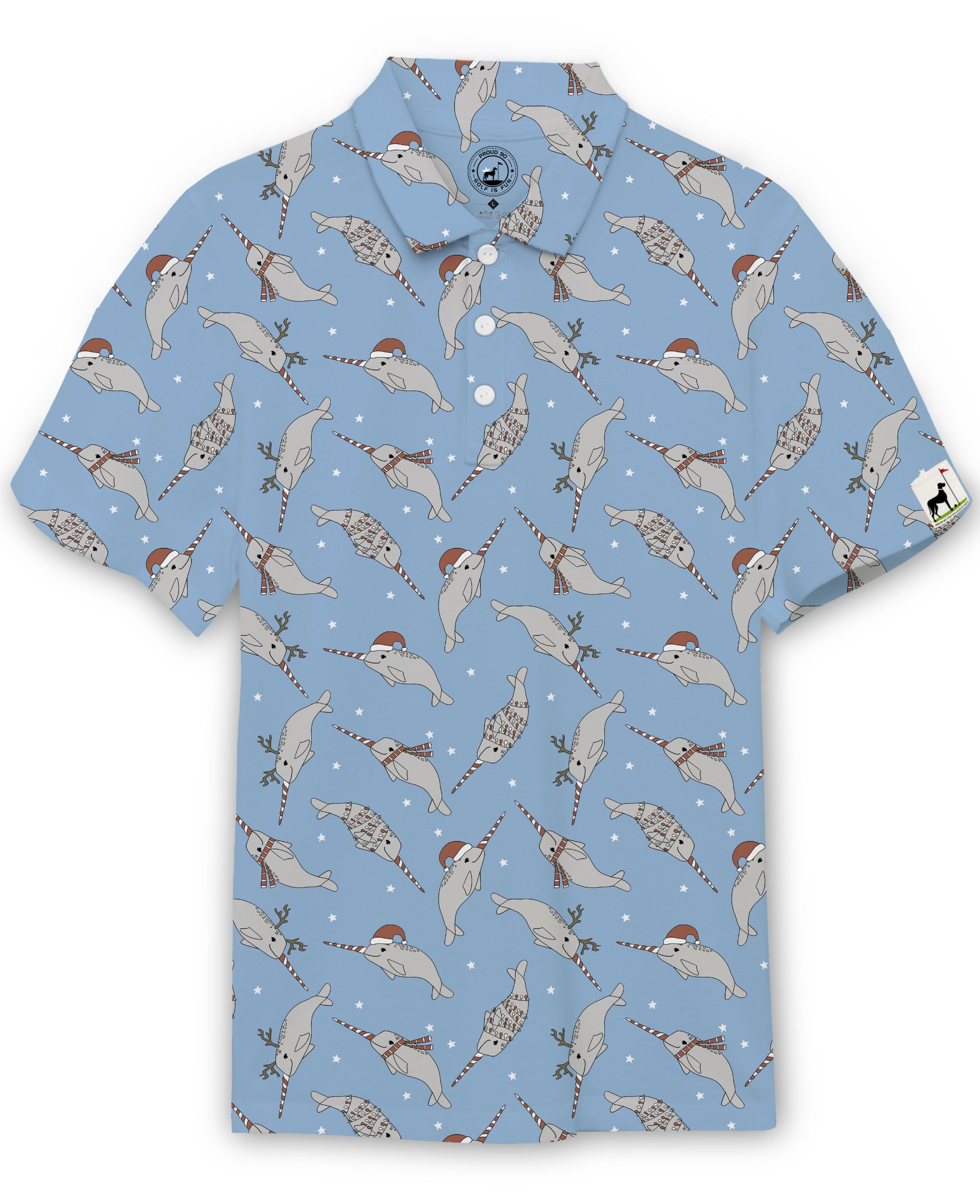 FREE Holiday Polo with Purchase Men's Fall/Winter Proud 90 X Small Men's Narwhals 