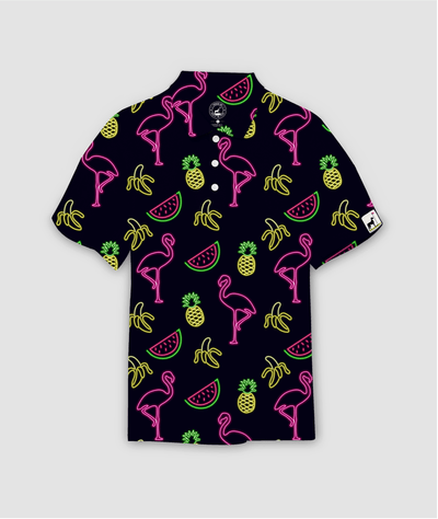 neon-flamingo-black